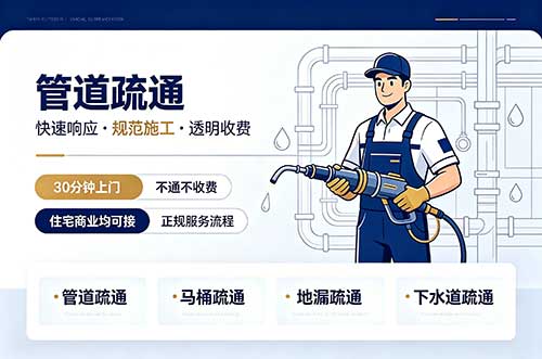 天门管道疏通